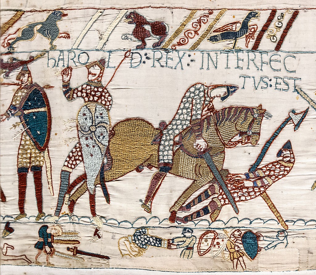 Bayeux Tapestry, image Myrabella, Wikimedia Commons