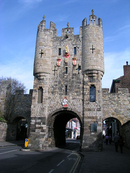 Micklegate Bar. (Wikimedia Commons)