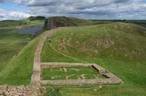 Hadrian's Wall near Steel Rigg