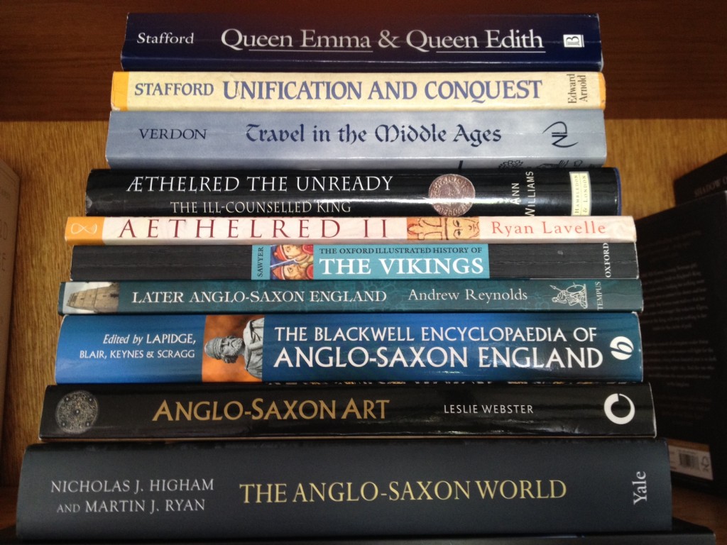 A selection of my research books.