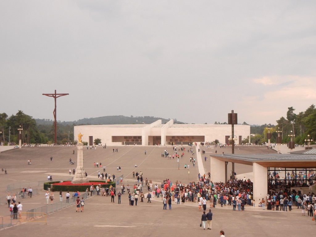 The new basilica at Fatima.