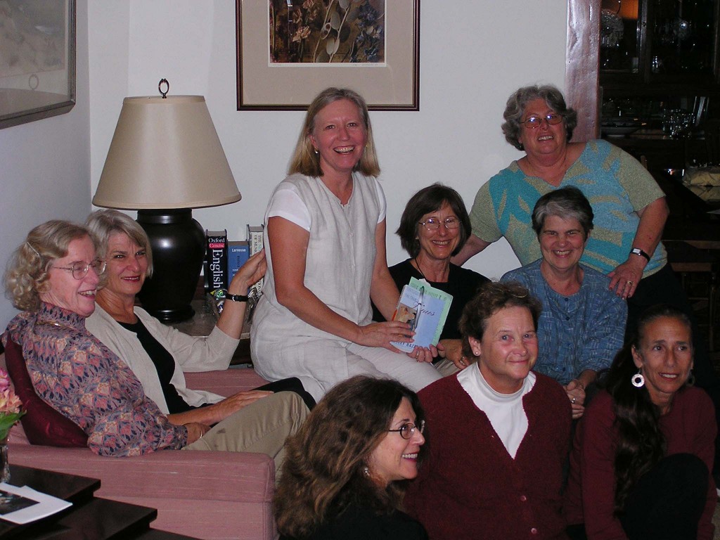 My Book Club, the Bookies. A somewhat vintage photo.