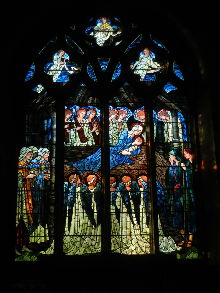 Burne-Jones Window, St. Deiniol's, Hawarden, Wales