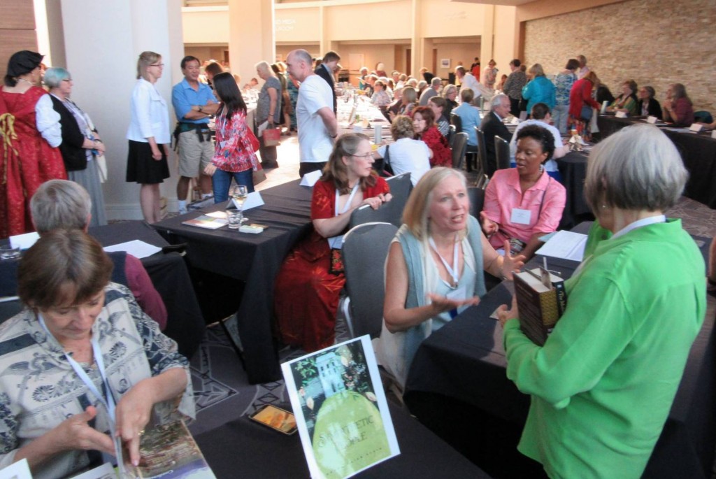 You can see what a wild crush the book signing was! Photo: Mark Wiederanders