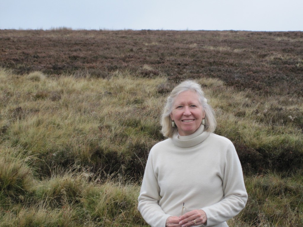 On the moors, Yorkshire.