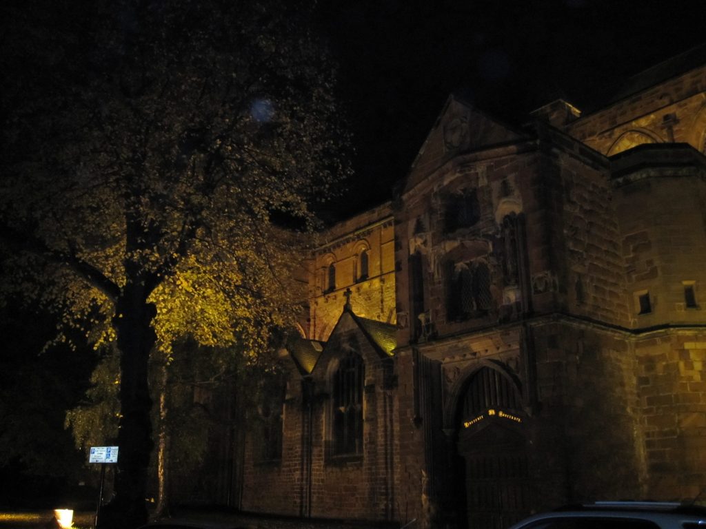 Cadfael's abbey, St. Peter's, Shrewsbury.